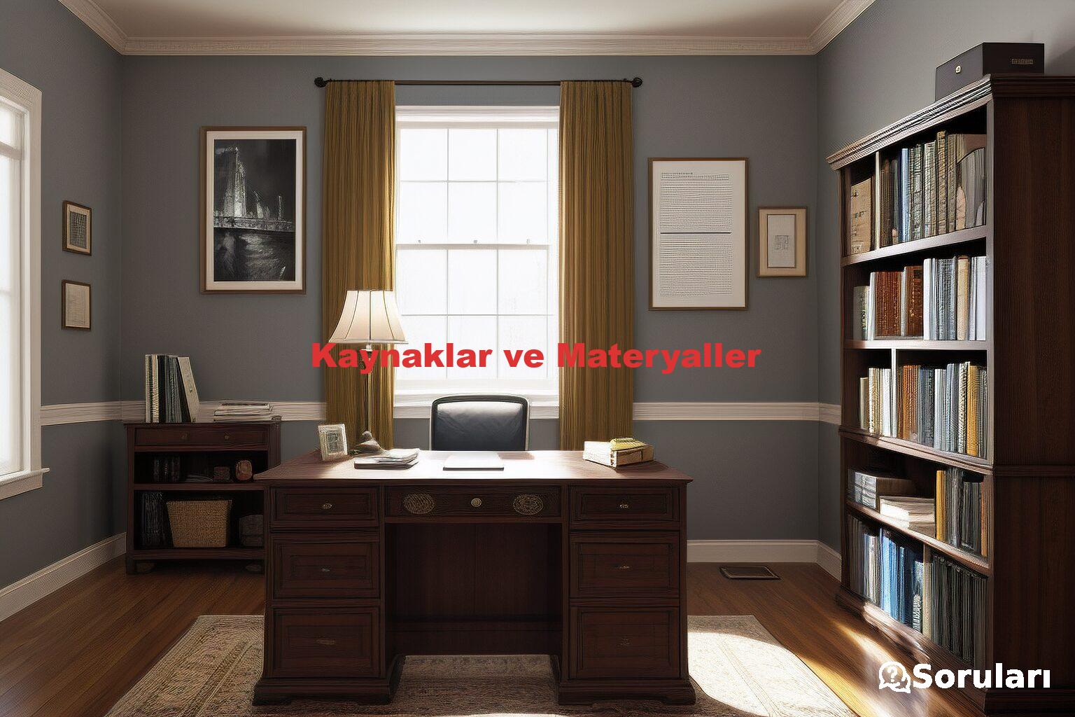 Kaynaklar ve Materyaller