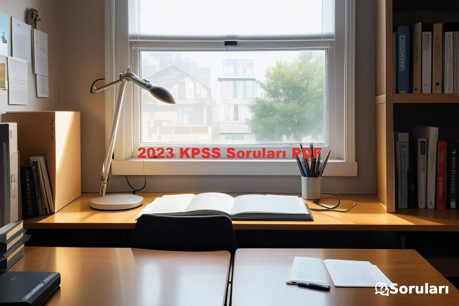 2023 KPSS Soruları PDF