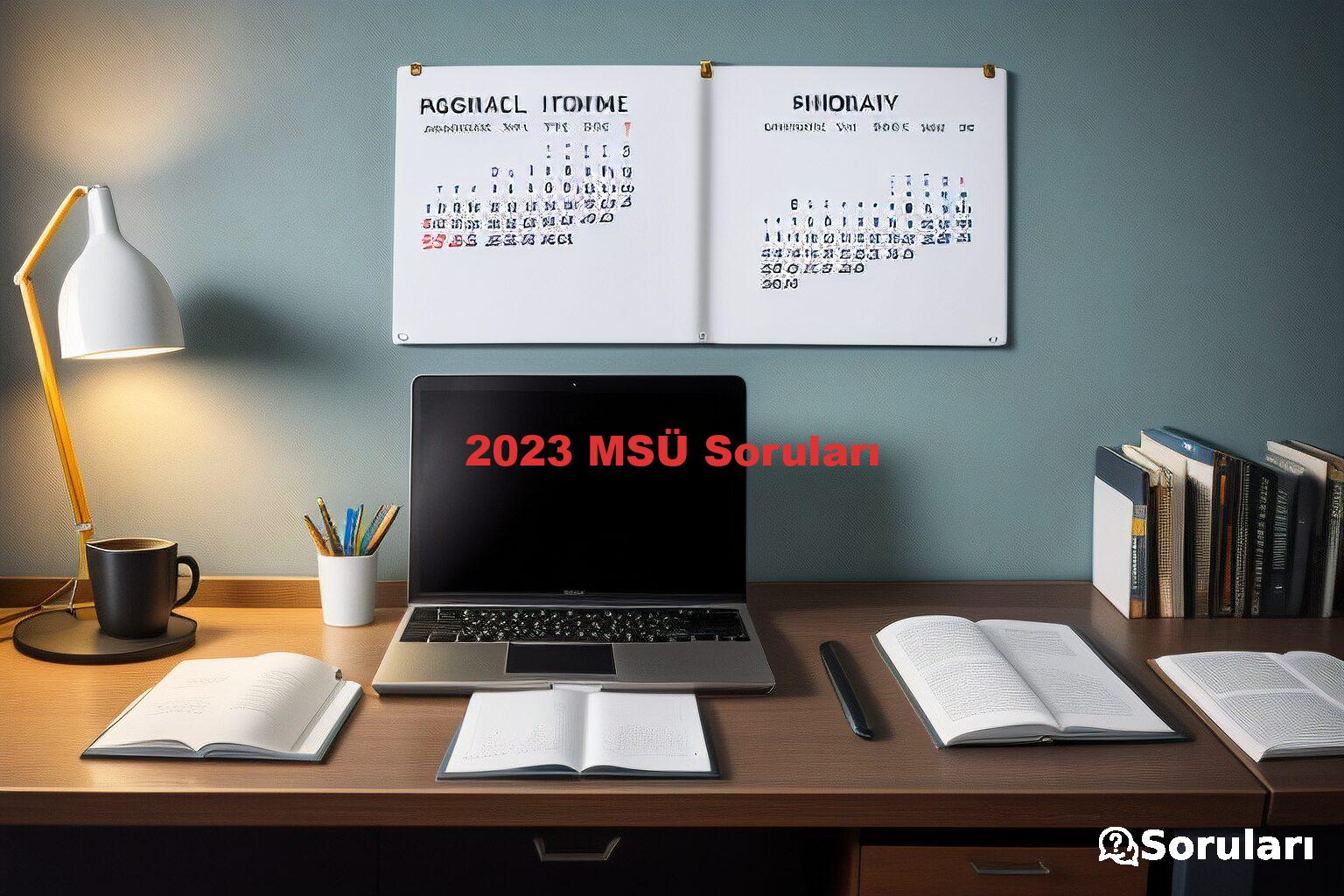 2023 MSÜ Soruları