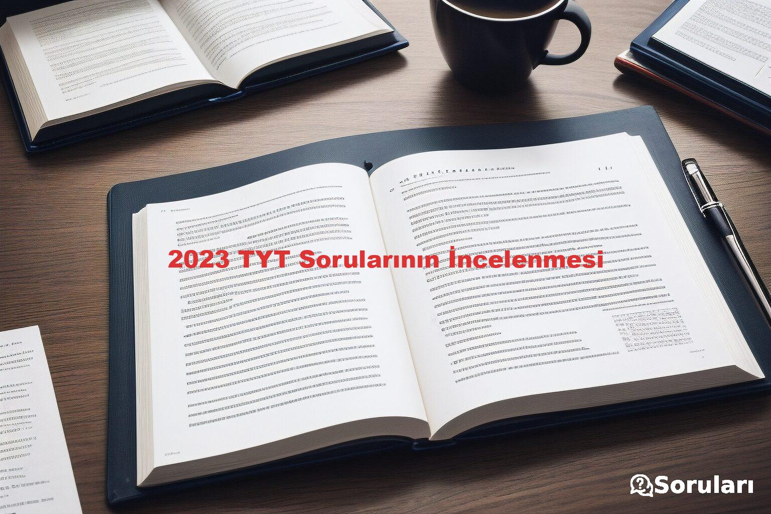 2023 TYT Sorularının İncelenmesi