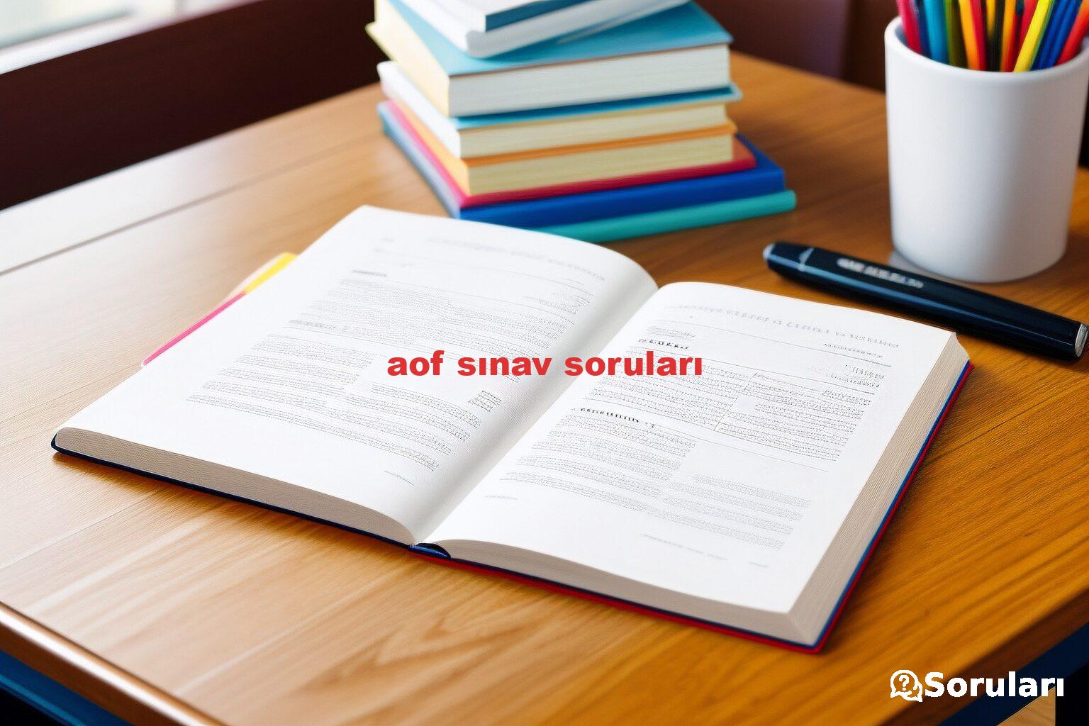 aof sınav soruları
