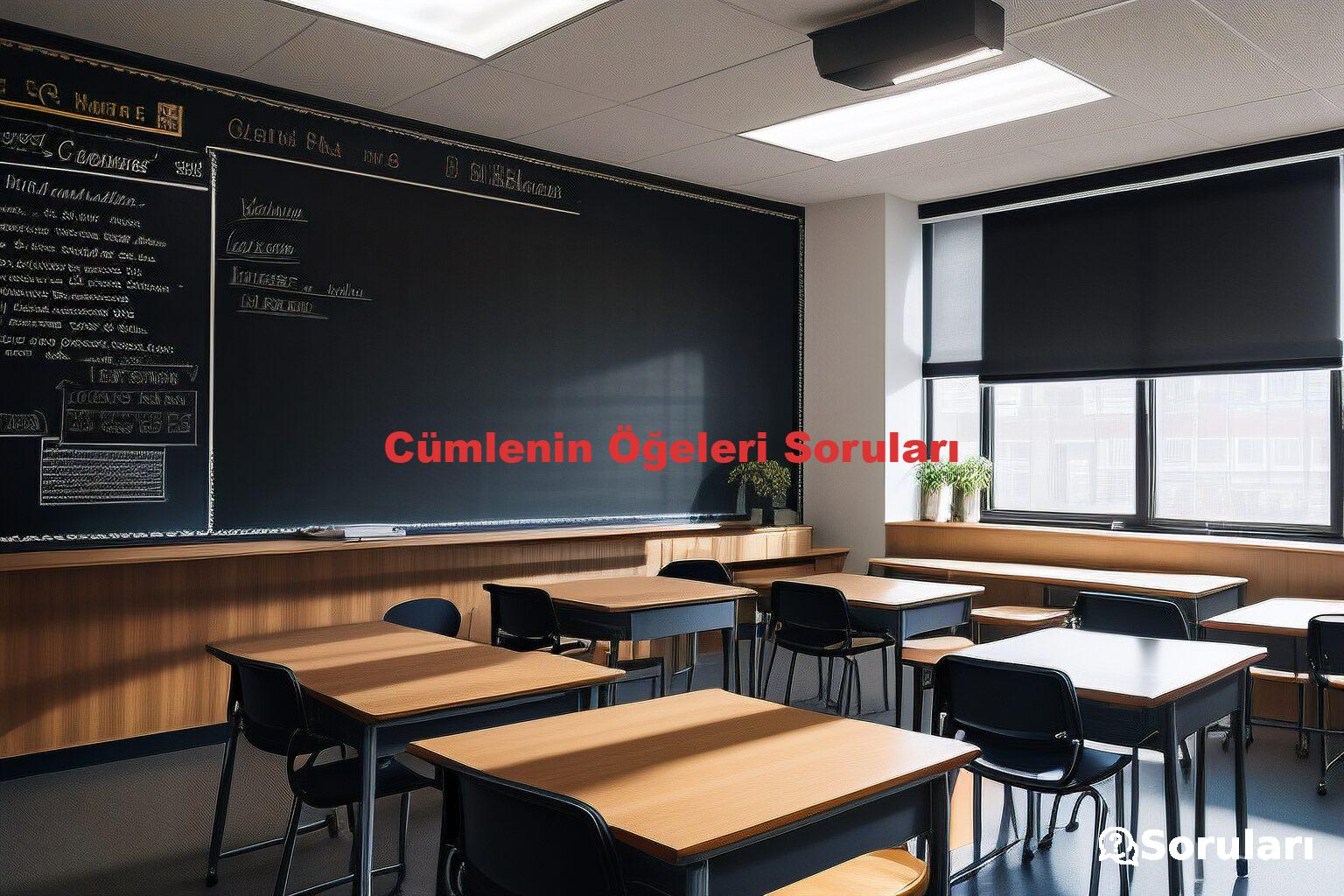 Cümlenin Öğeleri Soruları