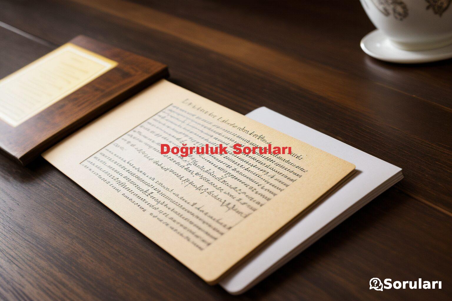 Doğruluk Soruları