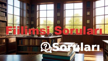 Fiilimsi Soruları