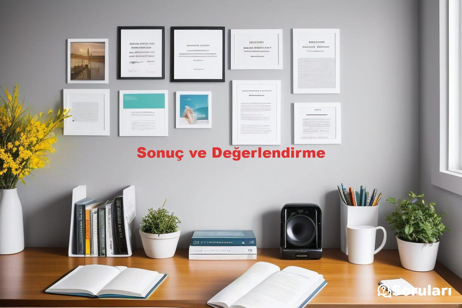 Sonuç ve Değerlendirme