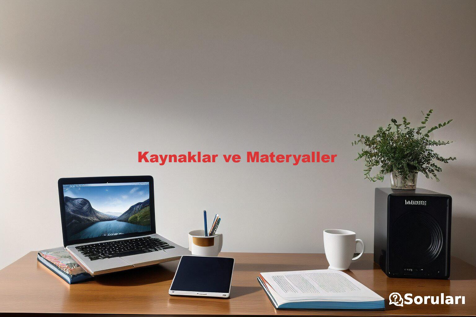 Kaynaklar ve Materyaller