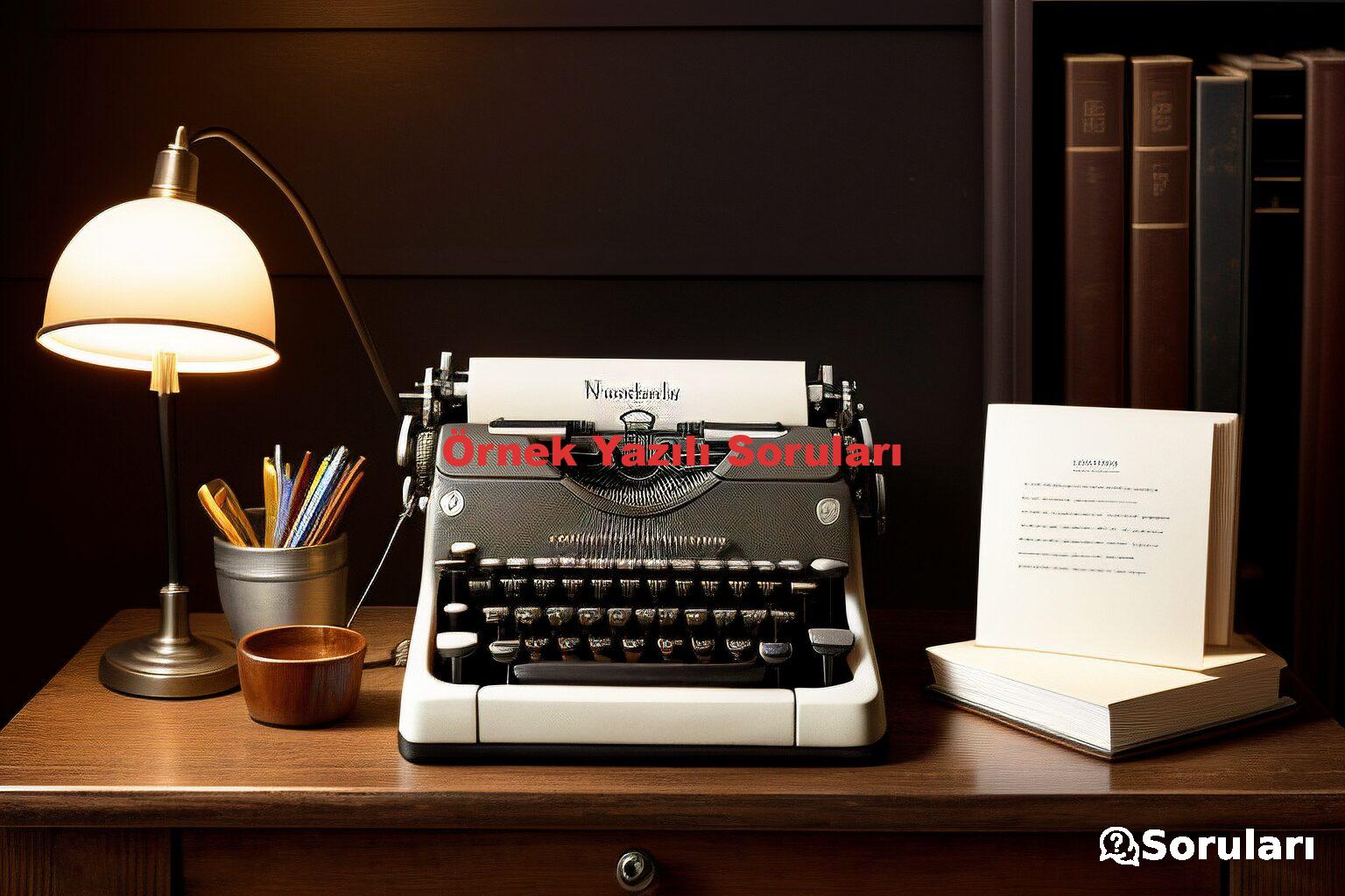Örnek Yazılı Soruları