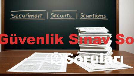 Özel Güvenlik Sınav Soruları