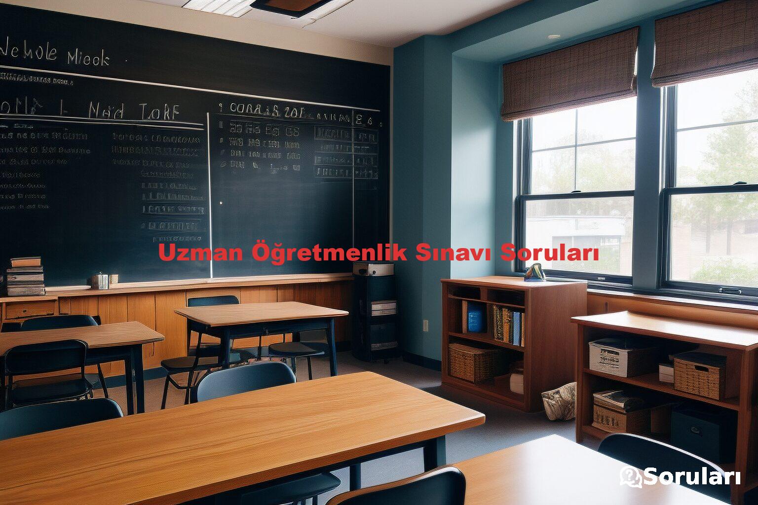Uzman Öğretmenlik Sınavı Soruları
