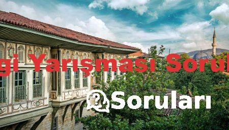 Bilgi Yarışması Soruları