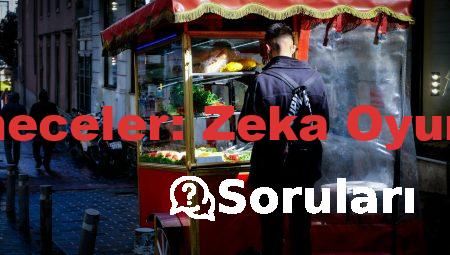 Bilmeceler: Zeka Oyunları