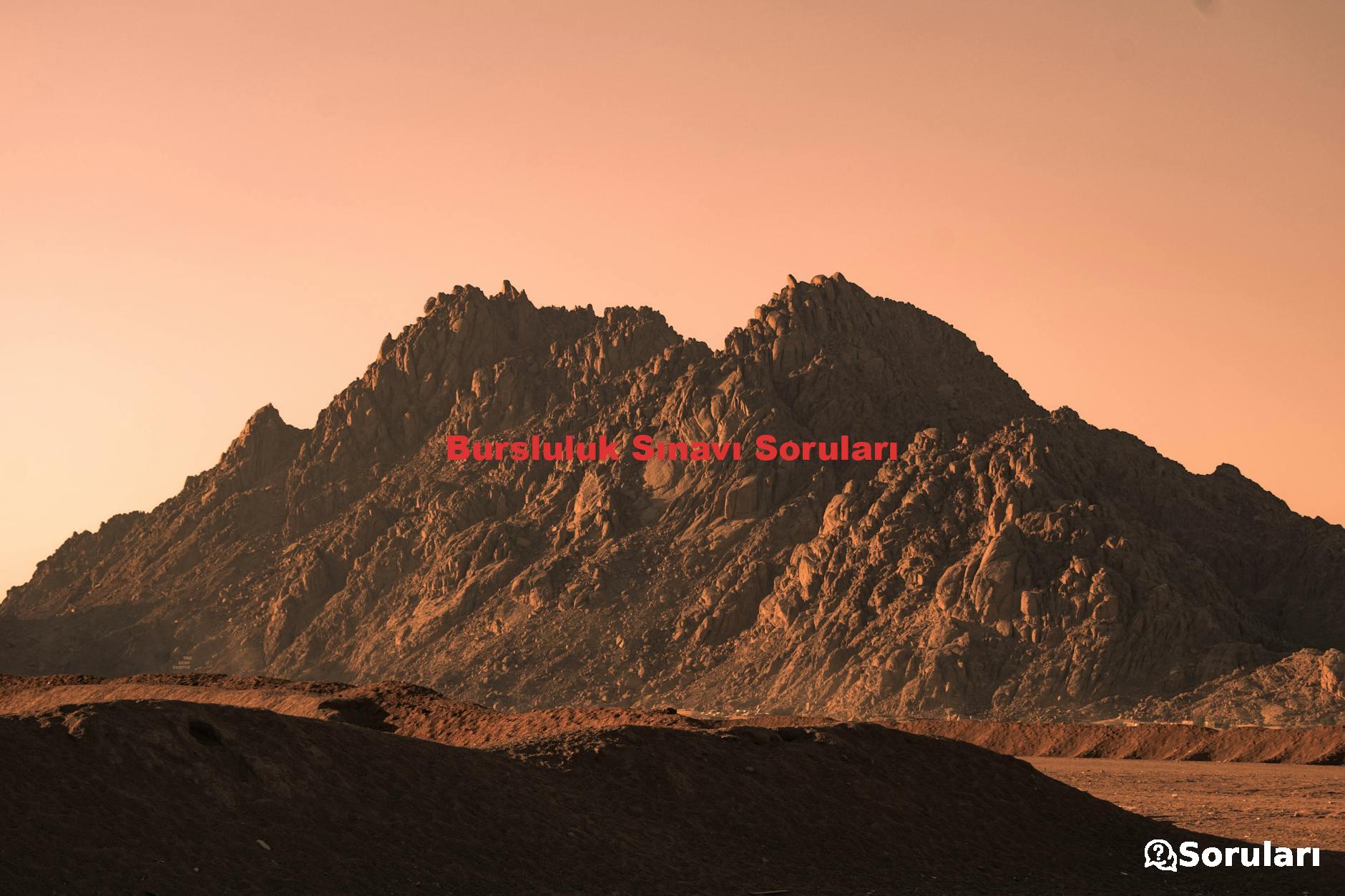 Bursluluk Sınavı Soruları