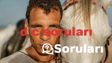 d c soruları