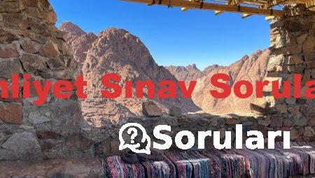 Ehliyet Sınav Soruları