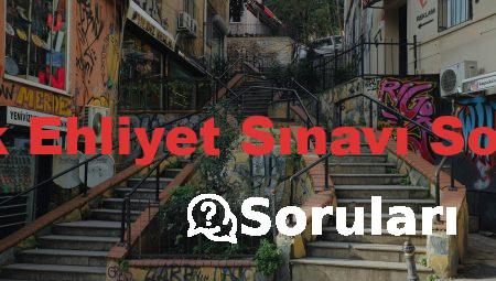 Elektronik Ehliyet Sınavı Soruları Çöz
