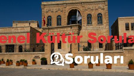 Genel Kültür Soruları