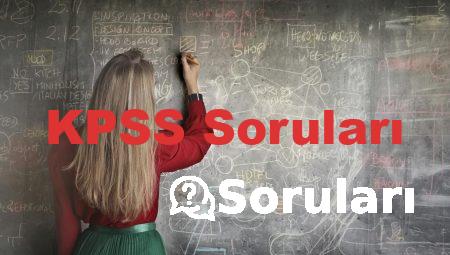 KPSS Soruları