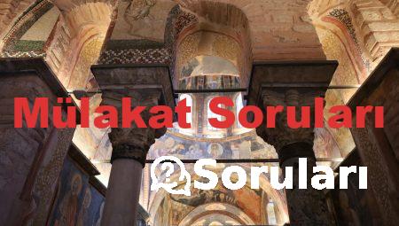 Mülakat Soruları