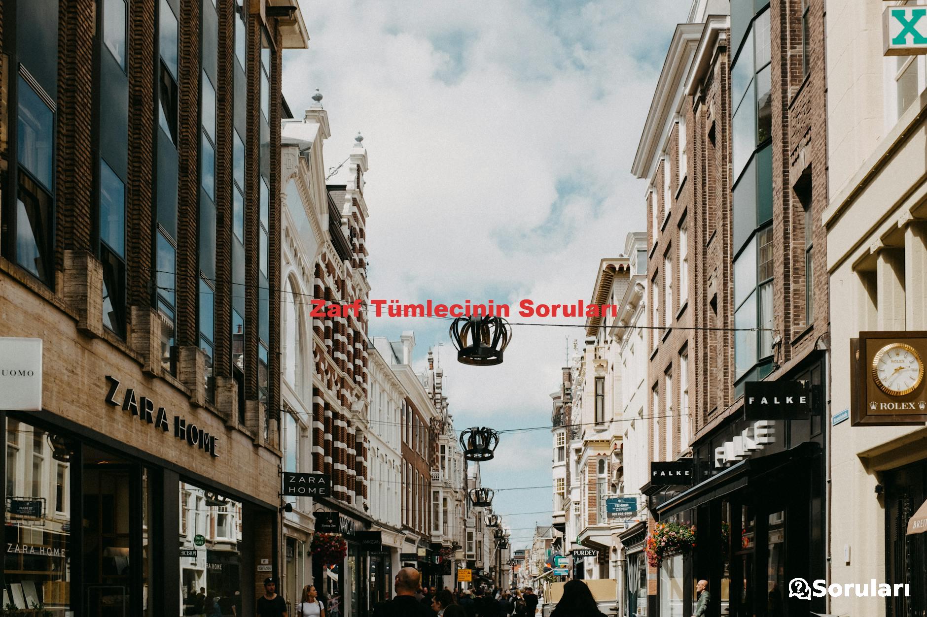 Zarf Tümlecinin Soruları