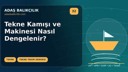 Tekne Kamışı ve Makinesi Nasıl Dengelenir?