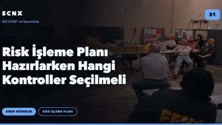 Risk İşleme Planı Hazırlarken Hangi Kontroller Seçilmeli