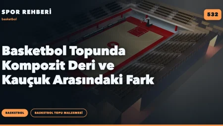 Basketbol Topunda Kompozit Deri ve Kauçuk Arasındaki Fark